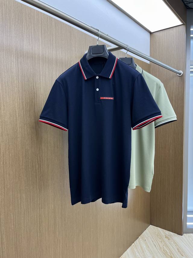 pd 高品质 25早春新款短袖Yyds 日常出门闭眼搭 定制朱地弹力棉面料短袖Polo衫T恤 魅力在于创造了简约奢华感的时尚,随意搭配感受英式风格独特气质. 宽