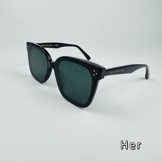 1:1顶级版本 货号 Jh282815 型号: Her gentle Monster 今年夏天人手必备的一款墨镜 #Her 爱的迫降 孙艺珍.肖战同款 专柜刚上