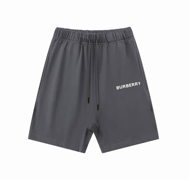 burberry 巴宝莉经典小标休闲运动短裤 原版面料高版本高品质 网红明星同款 甄选新疆华棉面料 舒适柔软透气 侧口袋加深设计 储物空间大 外出便捷 手感非常
