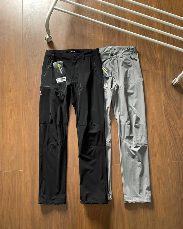 主图 品质夏季裤Kailas 凯乐石 T10-M系列 户外登山徒步软壳户外 压胶无缝休闲裤 青岛某代工出口订单 整条裤子多处压胶工艺 很多复杂的小细节 就不是市