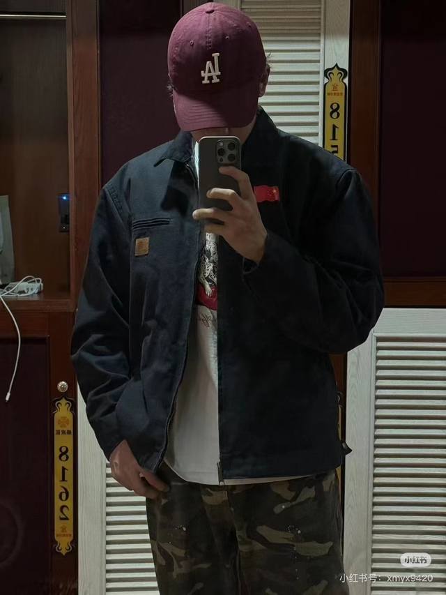 资讯 carharrt Wip 卡哈特J97底特律重工水洗夹克