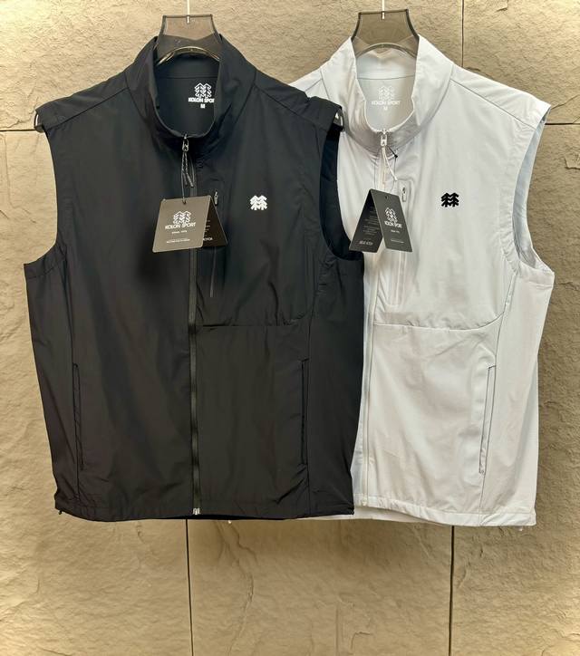 原版定制 kolon Sport可隆马夹防泼水防风防晒Upf70+男士透湿凉感弹力马夹 款式经典 简洁 百搭 是春秋夏秋三季叠穿搭配的利器 1当下出门 T恤外面