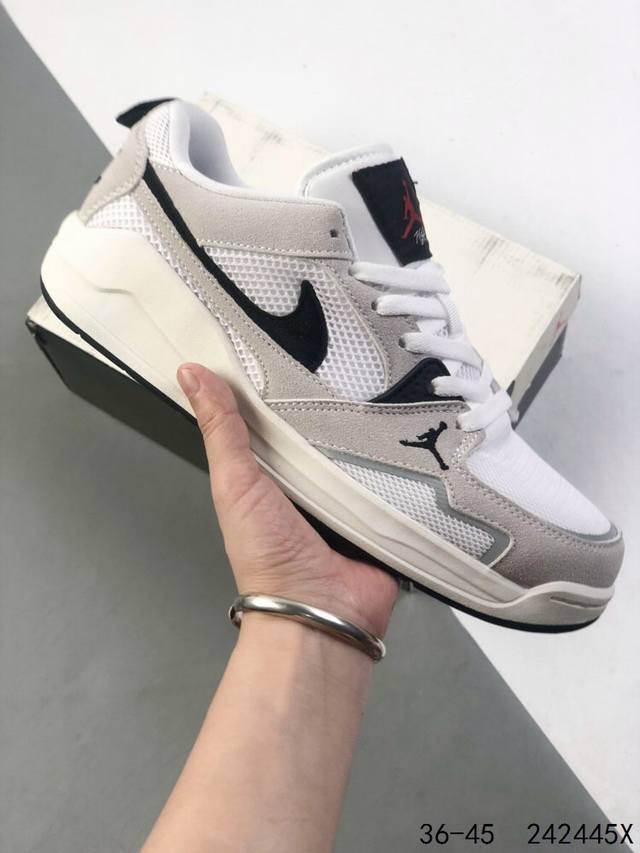 nike Air Jordan Cmft Era 新款乔丹透气百搭休闲鞋 jordan Cmft Era 聚焦于日常舒适体验 采用低帮轮廓 搭配网眼与麂皮材质鞋