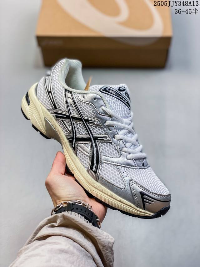 第一个色36-40 越南订单滞留 回流资金 轰炸市场 Asics Tiger Gel-1130 亚瑟士户外风低帮休闲运动跑步鞋 #鞋款选用网眼与皮革相接 复古而