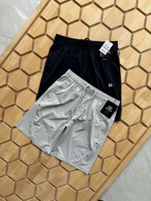 kolon Sport可隆男子户外防晒Tricot休闲凉感针织弹力夏季5分短裤 可隆夏日轻户外 冰感防晒短裤 Tricot凉感科技 Upf70+防晒屏障 弹力无