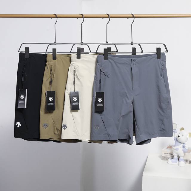 descente 迪桑特夏季新款户外轻量化速干短裤 专业户外级 透气 轻量 耐用 功能多样 立体剪裁 面料核心科技 高强度四面弹 Aaequ... Air...
