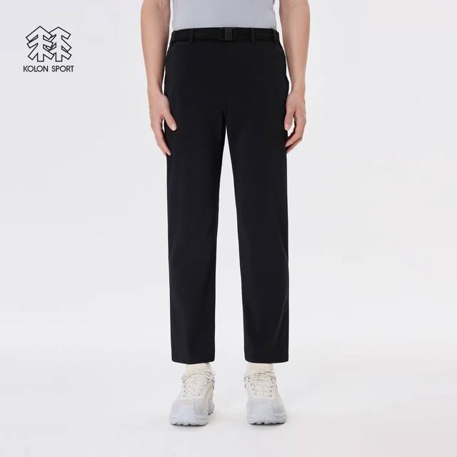 模特图细节图 夏季轻薄裤 Kolonsport 可隆 两色夏季腰带男士防晒Upf80+抗菌防泼水接触凉感火山岩长裤 原单工厂p大货剩余 特供面料防泼水防晒冰感速