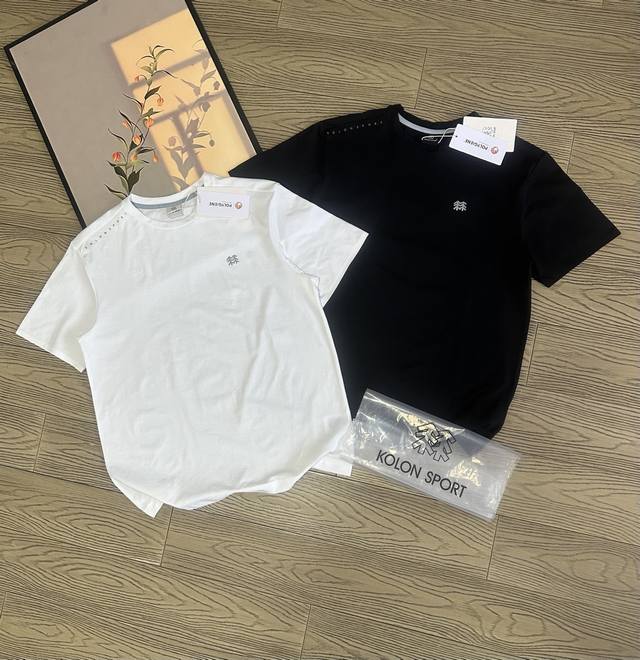 kolonsport可隆Seco短袖男女同款情侣款吸湿速干T恤夏季Upf80+抗菌防晒体恤 袖口压胶工艺 今年的超爆款元素 2025男女同款 情侣款 男士商务休
