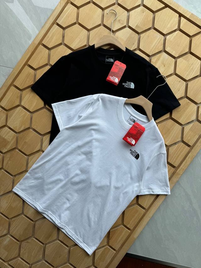 The North Face 北面 25Ss Tnf后背地球元素印花情侣短袖T恤 小红书热门爆款 明星网红同款穿搭 男女日常通勤穿搭必备单品 高品质260克高克
