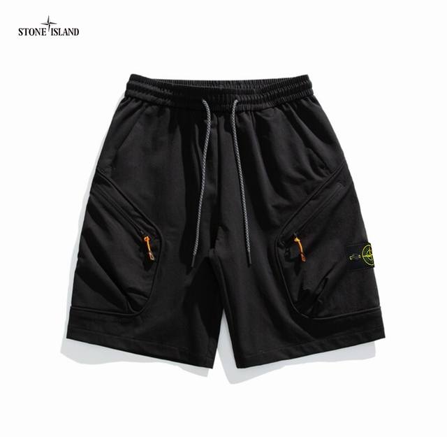 上新 Stone Island石头岛 高品质 日系高街立体袋机能工装五分短裤 高街达人超级爆款 海内外人气爆款 采用国标舒适健康面料 大厂流水作业 免烫工艺 保
