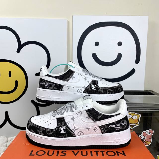 Nk Air Force 1 Low Af1 空军一号 空军Lv2505黑白 高版本套楦工艺 正确版型 码数36-44 男女现货