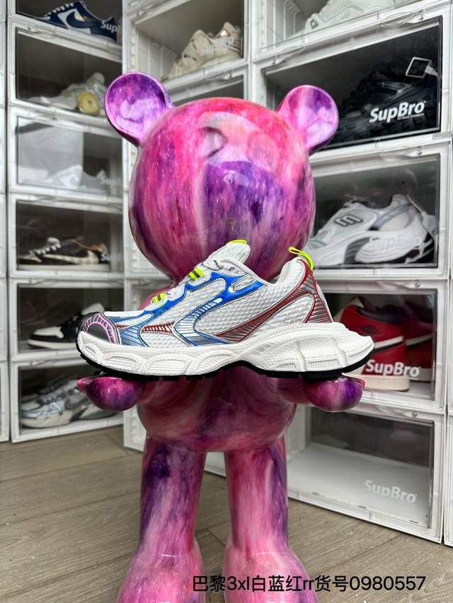 放店 巴黎3Xl白蓝红 rr高版本套楦工艺 正确版型 尺码36-44 男女码现货