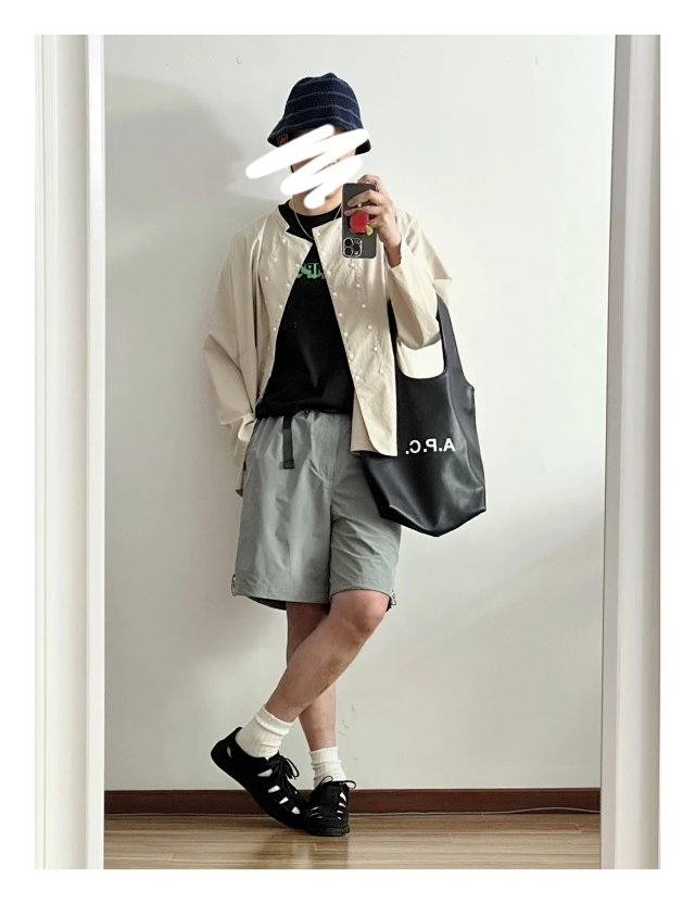 FCe机能短裤 模特资讯图