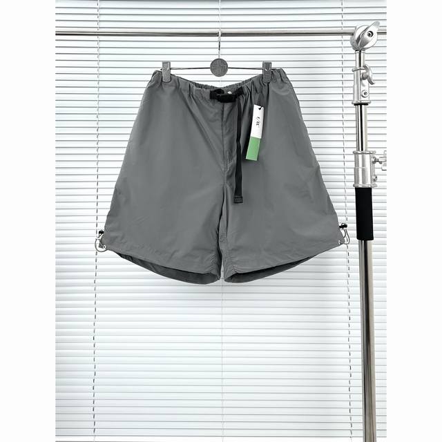 Ce机能短裤 灰色 米白 S-Xl f Ce. pertex Festival Shorts日系城市机能速干透气抽绳休闲短裤 以日系极简美学为基调 融合专业户外