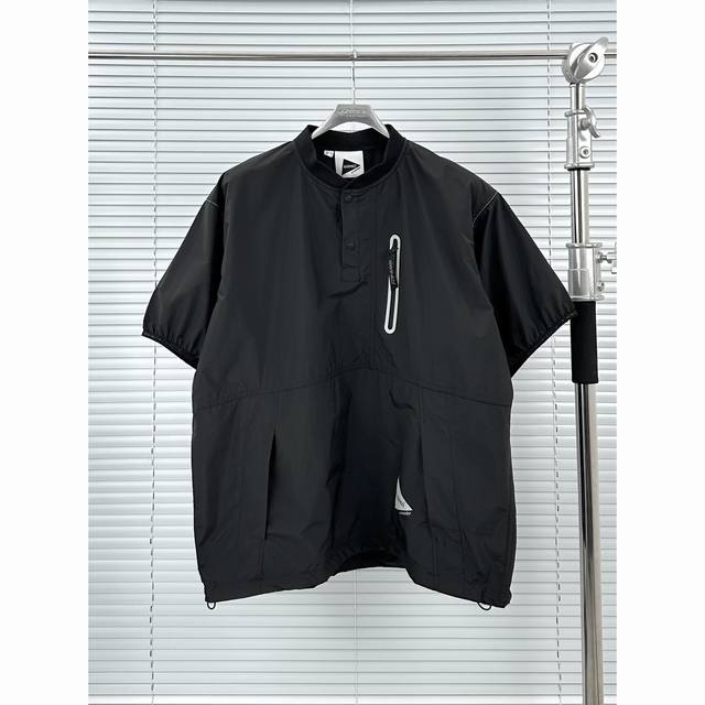 小野人联名两色短袖 紫色 黑色 S-Xl and Wander 联名Gramicci时尚紫色防泼水运动机能上衣 25Ss 机能风暴来袭 户外机能 潮流美学 这款