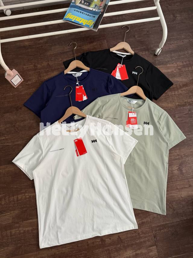 Helly Hansen Hh Arcv系列男士速干防晒T恤 25夏新品 Upf70+防晒 吸湿速干 陈震同款 upf70+防晒 强效阻隔紫外线 轻松应对夏季户