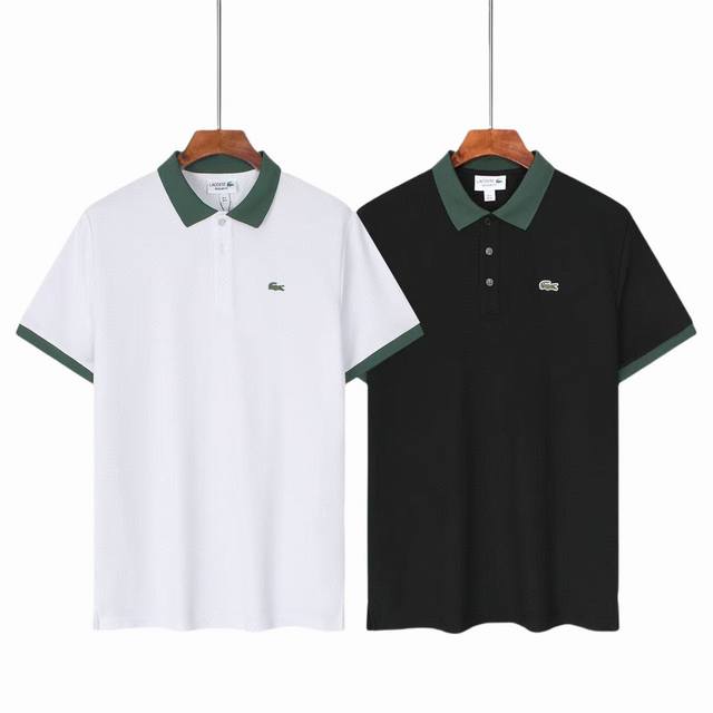 上新 Lacoste法国鳄鱼男装经典休闲正肩短袖T恤多色翻领polo衫密码ph8121万针刺绣情侣款男女同款翻领polo衫打底衫商务时尚简约风polo衫高端面料