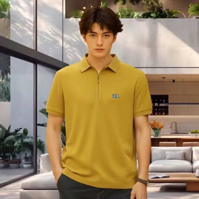 模特图# kolonsport可隆25夏季新款黑科技冰肤速干T恤 半拉链门襟 压胶工艺polo衫 冰凉速干T恤衫来了 重点关注下 黑科技 冰肤速干面料 精纱珠地