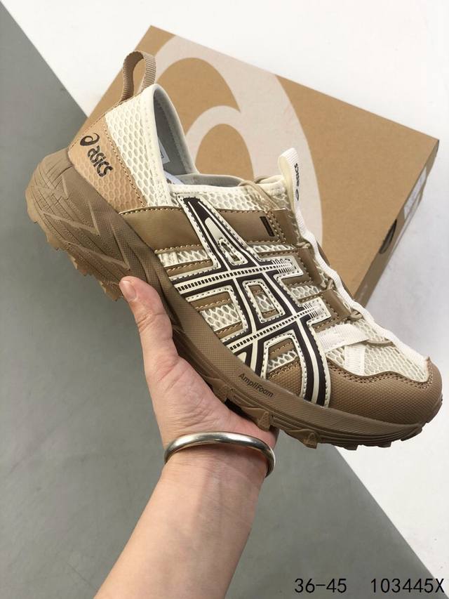 公司级 亚瑟士 Asics Gel-Sonoma Cn 轻盈舒适耐磨透气 低帮 洞洞鞋 凉鞋 复古缓震越野运动鞋1012B584-021 硬核户外党必入的3大理