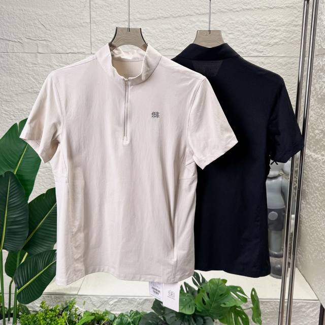 独家臻品 Kolon Sport 可隆半拉链短袖 男女同款户外半拉链休闲短袖防晒速干透气 面料绝对市场独有 2025年可隆新款Seco空气polo系列 吸湿排汗
