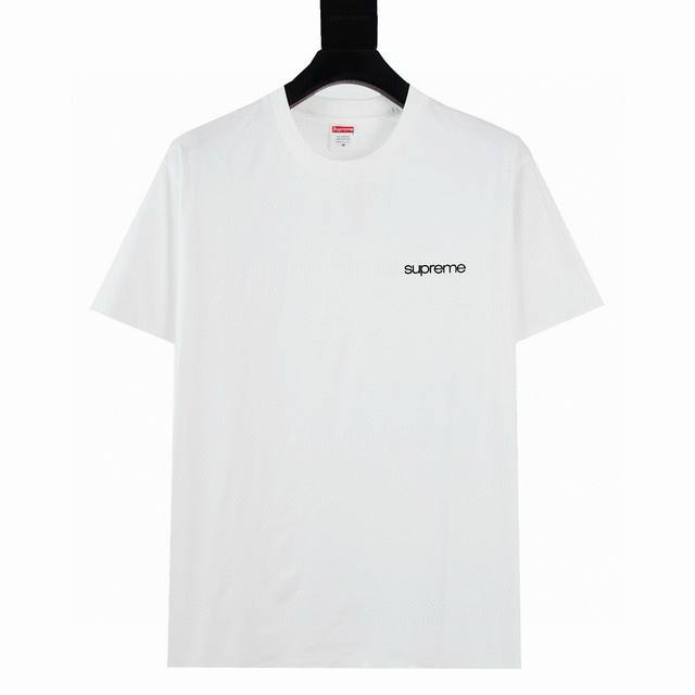 灭世纵横 Supreme 23Fw Nyc 门店信息短袖T恤 拒绝看图做货 拒绝拿错误版本对比 采用圆筒无缝工艺 原版工艺 衣服侧面没有缝合骨位 鉴定重点 面料