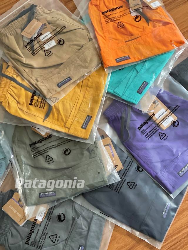 纯原臻品 原厂跟单 巴塔哥尼亚 patagonia 多色Multicolor Mini Quick Drying Nylon Shorts速干极简风格户外休闲五