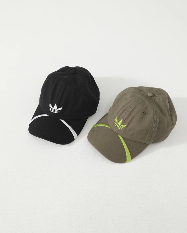 顶级版本 adidas三叶草 Fw25水洗复古机能巴黎世家风格 刺绣Logo拉花情侣鸭舌帽防晒遮阳棒球帽 实拍无滤镜 水洗做旧工艺 原厂跟单出货 细节随意对比专