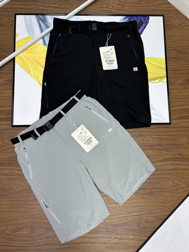 Kolonsport可隆 Rock软壳短裤 夏日户外全能装备解锁无拘运动体验原单代工厂p大货剩余 特供辅料面料 尺码不同腰带长度不同 每一条腰带都是提花Logo