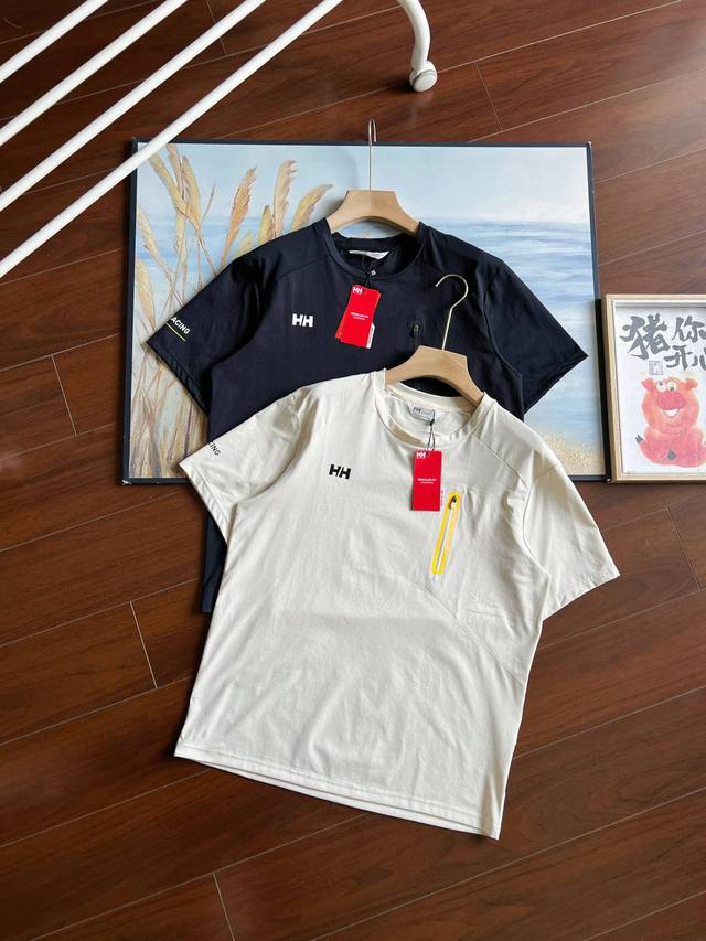 2025Hh海丽汉森Helly Hansen Hh综训运动健身Tough透气排汗男士短袖T品牌压胶字母Logo 进口精梳珠地棉面料亲肤舒爽 不粘身不黏腻 排汗吸
