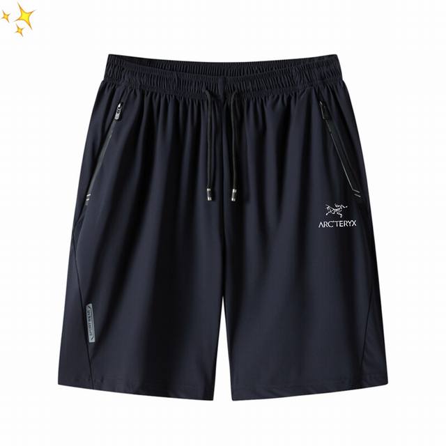 上新 arc'teryx始祖鸟夏季薄款休闲男士速干五分裤冰丝运动跑步短裤 男女都可穿 四面弹速干冰丝面料 快干 轻便耐磨透气性高 带给您舒适的贴身感 简直夏天必