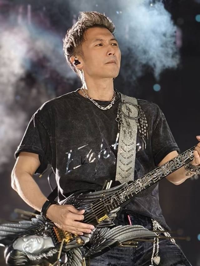 供 高版本 谢霆锋演唱会同款 Evolution 镭辐射反光字母T恤 释义为 进化 演变 在时尚领域 这种带有简洁英文印花的T恤很流行 往往传递着一种潮流 前沿