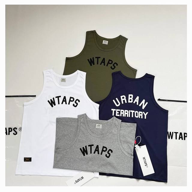 供 夏季必入背心#原厂品质 Wtaps 余文乐 前后印花 宽松休闲打底背心健身运动汗衫 男女款 强烈推荐 夏季必备的背心 作为一个资深背心爱好者 是必须自留的呀