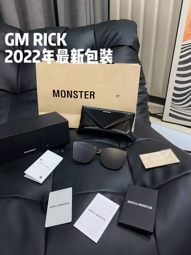 Rick Gentle Monster太阳镜 墨镜 出行必备原单级别 蔡司镜片 男女同款 巨显脸小的一款墨镜 出行必备单品 圆脸 大脸必入啊 方中带一点圆形 线