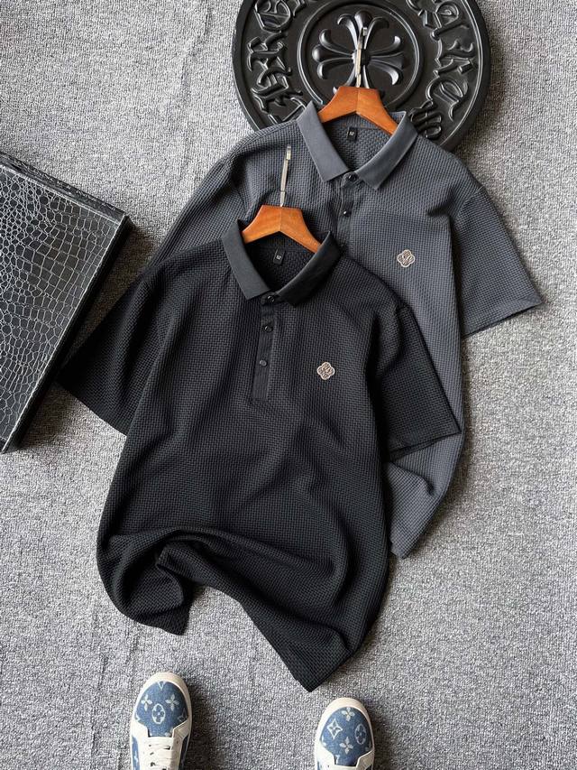 专柜顶级无痕 人气爆款 Fendi 芬迪联名prada 普拉达玉兔合作款无痕锦氨短袖polo衫 恒隆在售万元级 款号 9116 芬迪&普拉达今年最新研发冰氧液氨