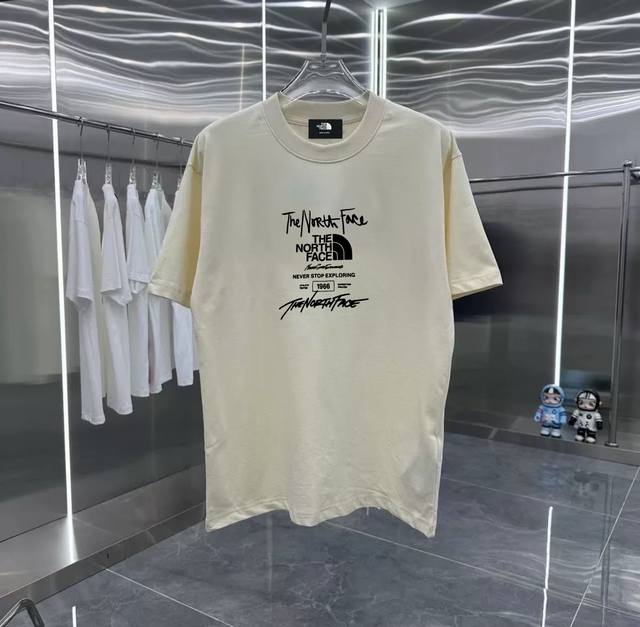 北面系列 专柜款复古情侣 印花短袖T落肩袖 重磅280G精梳棉材质 透气舒适 版型宽松 进口外贸级专柜印花 随意搓洗不褪色不变形 情侣款 男女同款哦