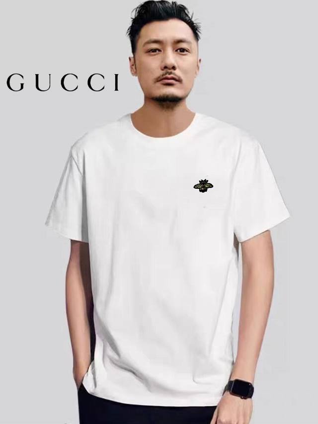gucci 古驰小蜜蜂 防蚊薄荷T恤7合1科技纯色短袖户外防晒速干抑菌凉感短袖 户外黑科技一一驱蚊短袖T恤~ A级防蚊级别 高达96.2%驱避率 具有级强的驱避
