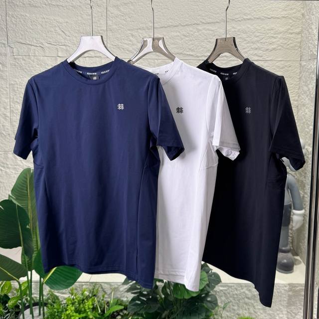毒家臻品 Kolon Sport 可隆专柜新款 男女同款Seco圆领短袖速干T恤 运动休闲户外吸湿T恤短袖 夏Upf70+防晒抗菌上衣.Kl后字母圆领体恤这款T