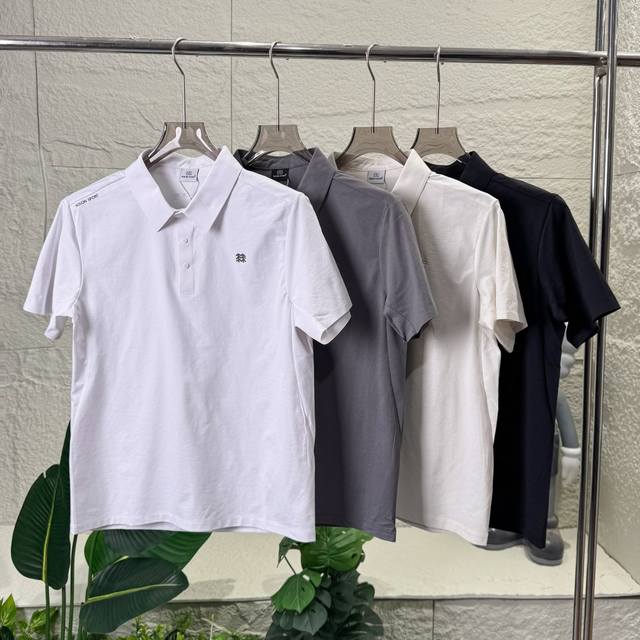 独家臻品 Kolonsport 可隆男士polo衫无缝压胶款 可隆四色齐发 Kolon Sport可隆polo衫夏季短袖速干T恤小翻领防晒运动上身垂感十足 版型