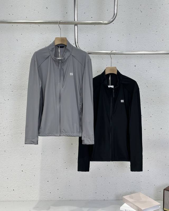 可隆立领男士防晒夹克风衣 情侣男女同款 可隆立领防晒夹克风衣 Kolon Sport可隆防风夹克防泼水防晒Upf70+凉感透湿男士防风夹克Kolon Sport
