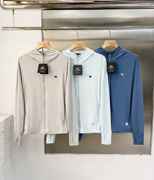Kolonsport可隆夏季Upf70+防紫外线冰丝防晒衣情侣款 电动车专业钓鱼防晒服可拆卸帽檐透气薄款冰丝外套 可隆家好的防晒衣 永续防晒稳定呵护您的每一寸肌