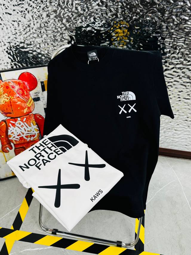 高版本带芯片 the North Face 北面25夏季新款印花休闲宽松情侣款 短袖T恤D917 细节:版本一比一复刻 吊牌 领标 水洗 带Nfc芯片识别 面料