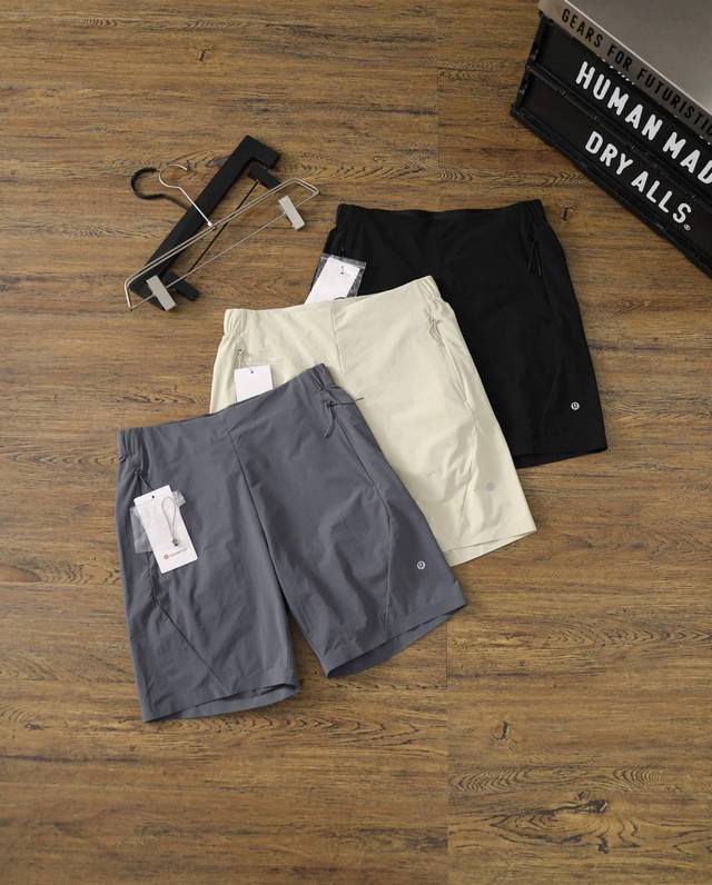 License To Train 男士运动短裤 7 *无内衬丨Lululemon丨Lm7Bhns 尺寸 M-4Xl 颜色 黑色.灰色.米色