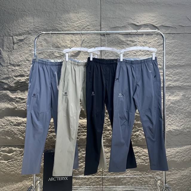 供 凯乐石Kailas T10 运动户外登山徒Cordura耐磨防风防泼弹力软壳休闲裤 情侣款 黑白搭配的刺绣Golo 穿在身上更显眼 更逼真 凯乐石 Ka1L