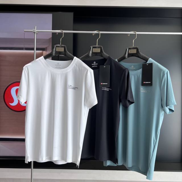 特价 L齐 浅绿2Xl 浅绿3Xl 白4Xl 浅绿4Xl lululemon新款男士冰丝速干网眼短袖T恤 升级功能锦纶速提花干面料 舒适 透气 爽滑 特订180