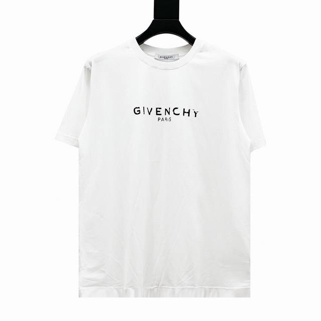 givenchy 纪梵希破坏字母短袖T恤 经典胸前残缺字母图案 各大平台网红明星流量款 妥妥夏季百搭王 280G纯棉双纱面料 柔软透气 胸前进口胶浆印花效果完美