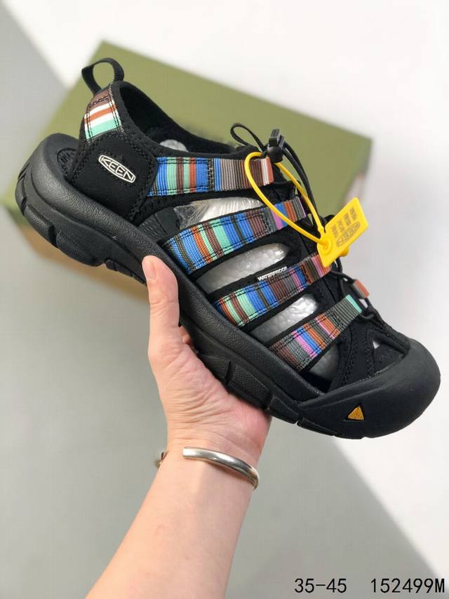 人气户外休闲鞋品牌-科恩Keen Newport H2 Sandals 纽波特H2代系列水路两用溯溪涉水休闲户外露营凉鞋 size 如图 id 152499M