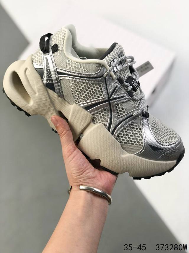 公司级 Mlb Chunky Liner 厚底休闲跑步鞋 Ny印花 透气轻便百搭运动鞋 id 373 W