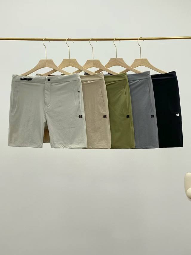 kolon Sport 科隆纯色攀岩直筒透气短裤 颜色 卡其 黑色 深灰 浅灰 军绿 m-4Xl 见图十七 户外老炮私藏的平价好B1196物 科家同款Gamma