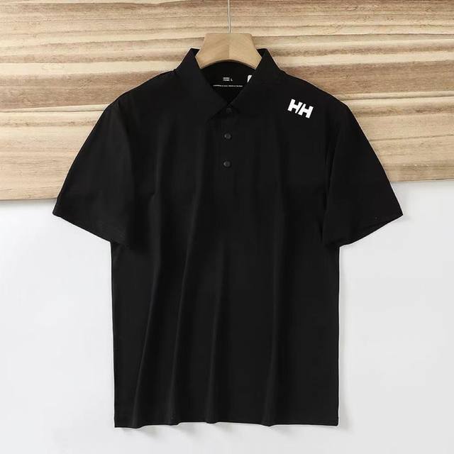 供 helly Hansen 海丽汉森 Hh 夏新款男士休闲凉感速干压胶短袖polo衫 T恤 熟悉的爆款配方 线上和柜子的货 海丽汉森今年你必备的一款单品 可户