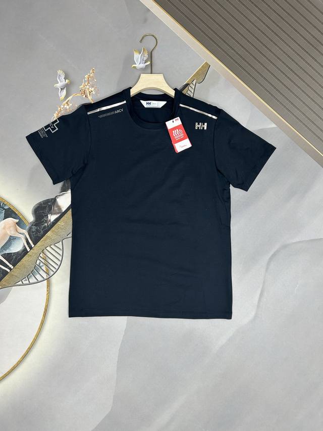helly Hansen Hh海丽汉森 25夏新男款Hp防晒速干凉感透气立体版型圆领短袖T恤 顶级版本 随意对比专柜做工版型 混卖级别 专柜款号 Hc5Msts